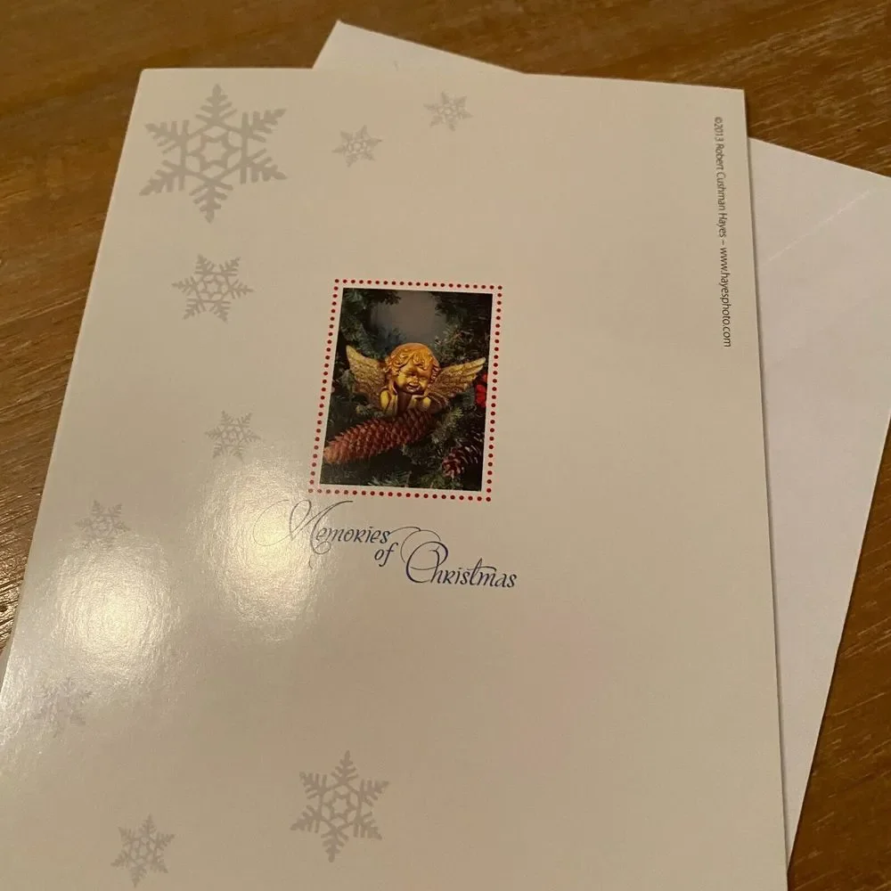 Robert Cushman Hayes Garland‎ Holiday Merry Christmas Greeting Card 2013